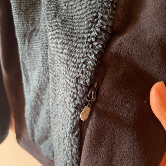 Uppi Men's Performance Fleece Zip Up Dark-Blue Jacket in size L NWOT - Picture 5 of 13